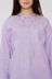 Picture of Women's Embroidered Long Shirt Lilac