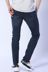 Erkek Skinny Fit Düşük Bel Pantolon Panama 627-01 Black-Blue resmi