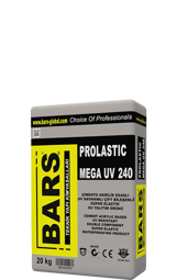 Picture of Prolastic Mega Uv 240CEMENT ACRYLIC BASED DUAL COMPONENT UV RESISTANT SUPER FLEXIBLE WATERPROOFING PRODUCT