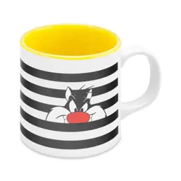 Picture of Tweety And Sylvester Exterior White Inner Yellow MUG