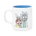 Picture of Rick And Morty Mug Exterior White Inner Blue MUG