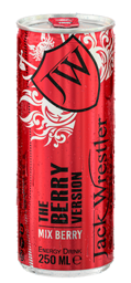 Picture of 250 ML CAN JACK WRESTLER BERRY ENERGY DRINK