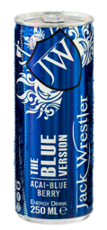 Picture of 250 ML CAN JACK WRESTLER BLUE ENERGY DRINK 