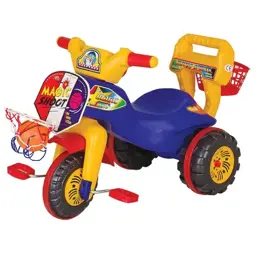 Picture of Colorful police bike for kids