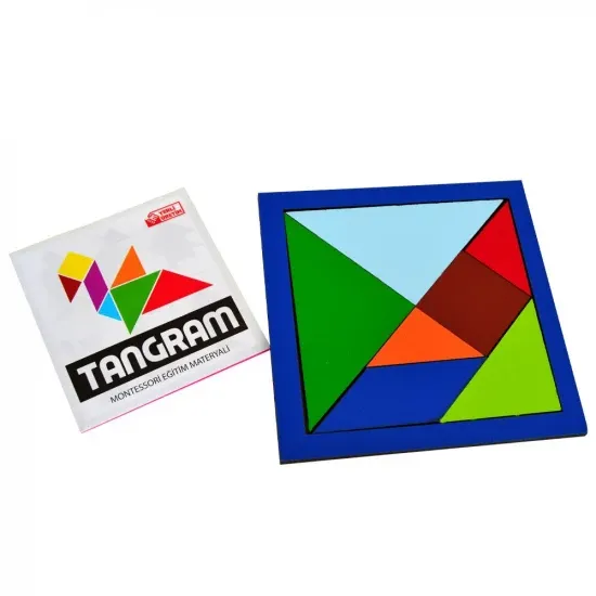 Puzzle tangram montessori