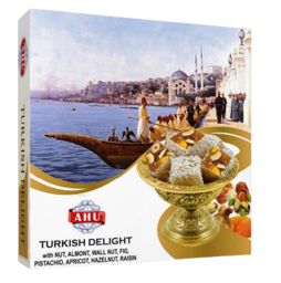 Picture of Turkish Delight With Mixed Nuts& dried fruits - 400g 
