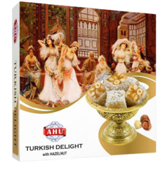 Picture of Turkish Delight With Hazelnuts - 400g 