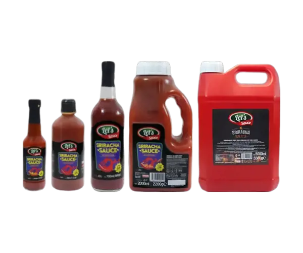 Picture of Sriracha Hot Chili Sauce Glass Bottle 800 Gr
