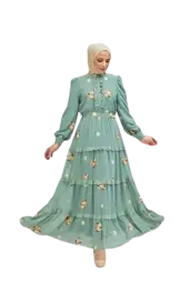 Show details for Chiffon Dress Tarik