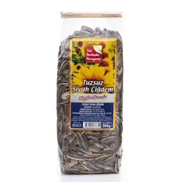 Show details for Unsalted black sunflower seeds 300 grams Tarik